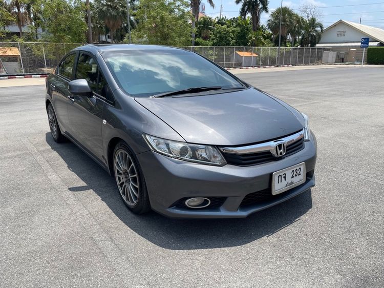 Honda Civic 2012 1.8 S i-VTEC Sedan เบนซิน ไม่ติดแก๊ส เกียร์อัตโนมัติ เทา
