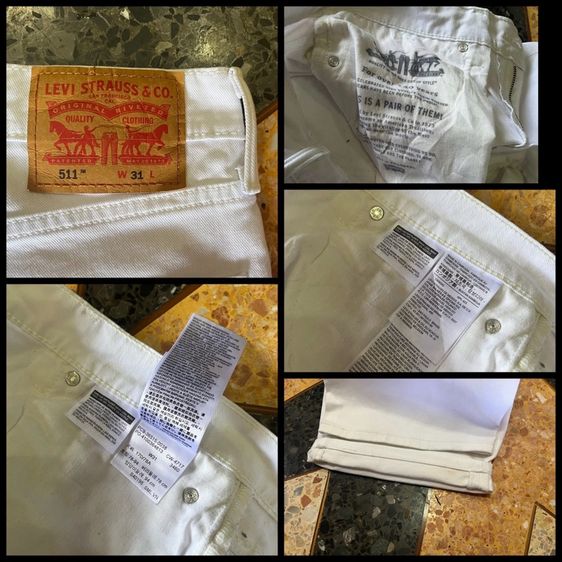 📌LEVI’S 511👖 -ขาสั้นแท้💯 เอว31-32 รูปที่ 6