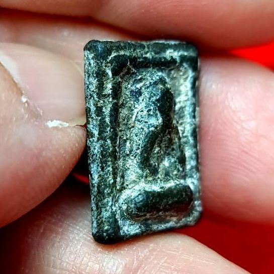 พระปิดตา หลวงปู่ศุข วัดปากคลองมะขามเฒ่า เนื้อชินตะกั่ว รูปที่ 2