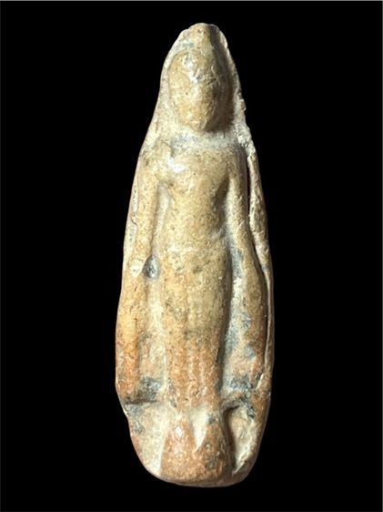 พระปางเปิดโลกพิมพ์สองหน้า เนื้อดิน รูปที่ 2