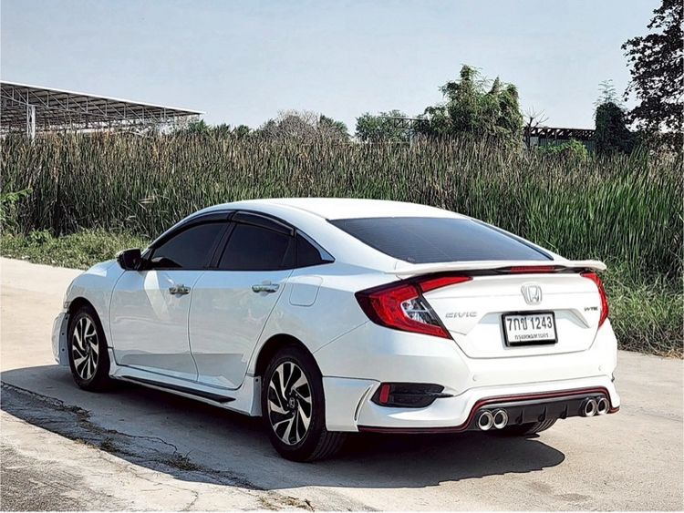 Honda Civic 2018 1.8 EL i-VTEC Sedan เบนซิน ไม่ติดแก๊ส เกียร์อัตโนมัติ ขาว รูปที่ 4