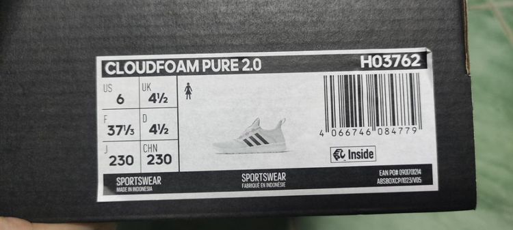 Adidas cloudfoam pure 2.0 ของใหม่ เบอร์ 6 รูปที่ 6