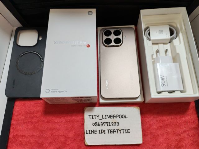 อื่นๆ ขาย Xiaomi 15T Pro5G สี Mocha Gold ความจุ 1 TB เครื่องศูนย์ไทย