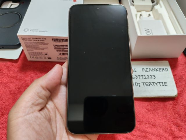 ขาย Xiaomi 15T Pro5G สี Mocha Gold ความจุ 1 TB เครื่องศูนย์ไทย รูปที่ 3