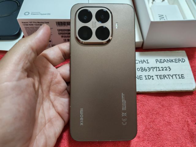 ขาย Xiaomi 15T Pro5G สี Mocha Gold ความจุ 1 TB เครื่องศูนย์ไทย รูปที่ 6