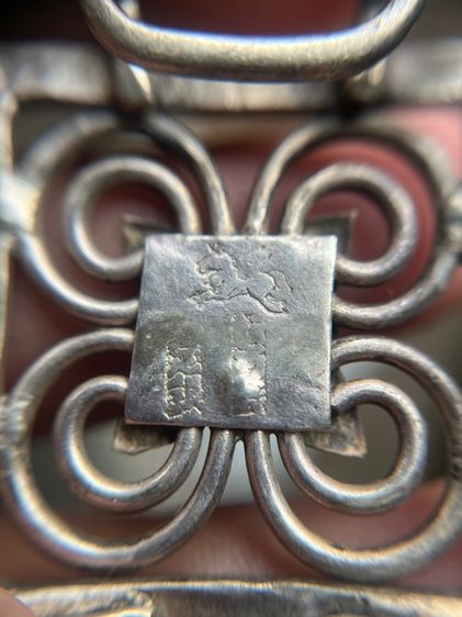 เข็มขัดเงิน ขาดชำรุด ไม่ทราบเปอร์เซ็นต์ หนัก153.6กรัม รูปที่ 7