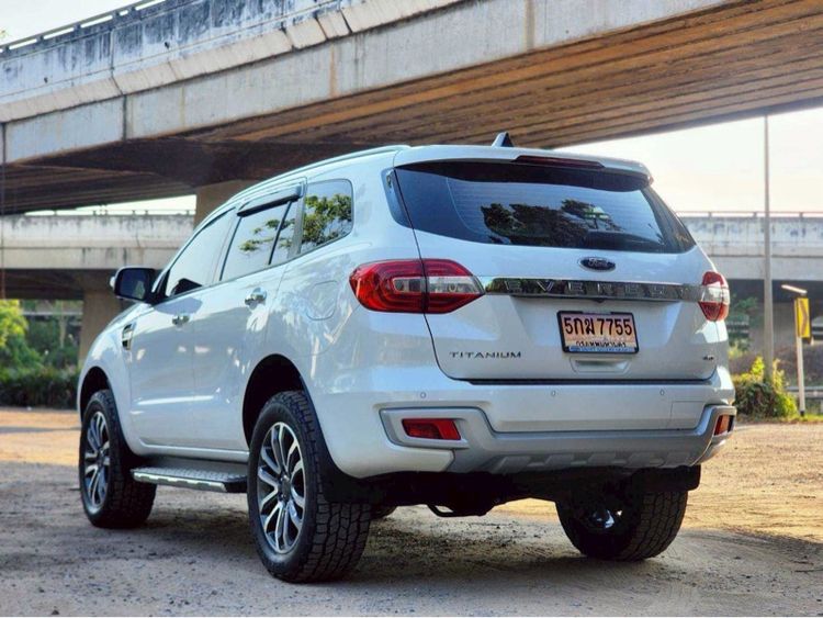 Ford Everest 2012 2.0 Titanium Plus 4WD Utility-car ดีเซล ไม่ติดแก๊ส เกียร์อัตโนมัติ ขาว รูปที่ 3