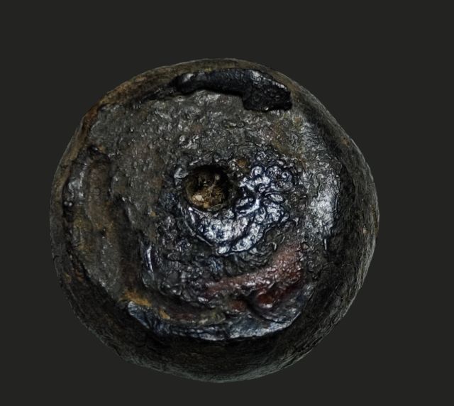 ใบลานบังปืน หลวงพ่อแก้ววัดพวงมาลัย 