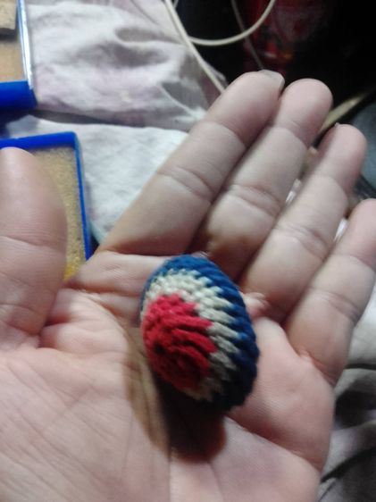 เบี้ยแก้หลวงปู่เจือลายธงชาติเก่าหายาก