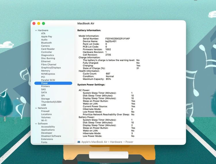 MacBook Air 13-inch M1,2020 Ram8GB SSD512GB SpaceGray รูปที่ 13