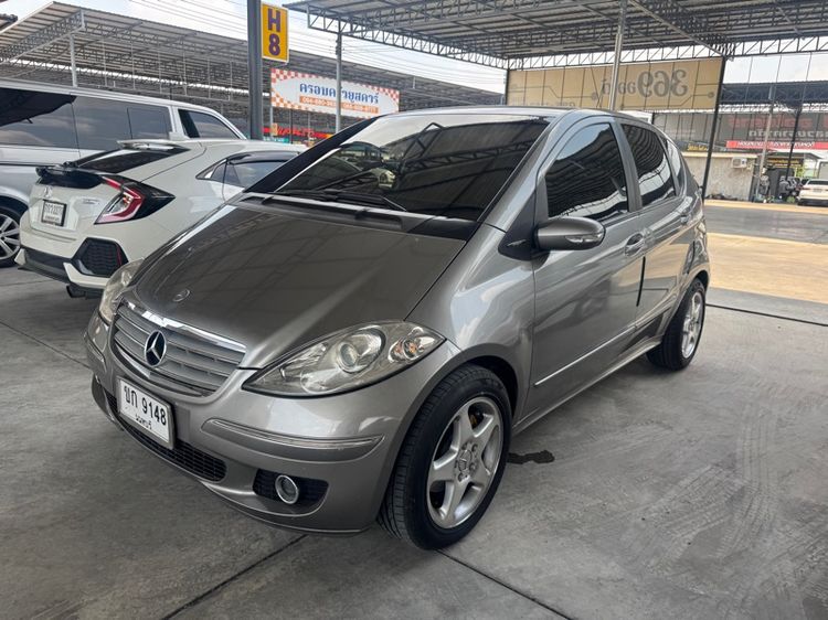 Mercedes-Benz A-Class 2005 A170 Sedan เบนซิน ไม่ติดแก๊ส เกียร์อัตโนมัติ เทา รูปที่ 2