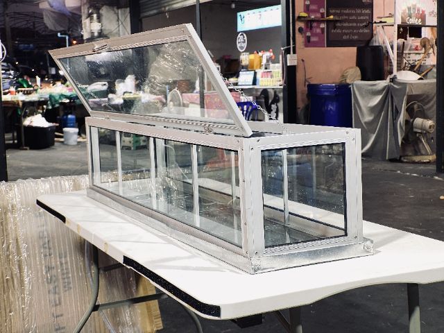 ตู้ลูกชิ้น ตู้ผลไม้ 120 เซนติเมตร (กว้าง120xลึก30xสูง30ซม.)
พร้อมถาดรองระบายน้ำ
 รูปที่ 6