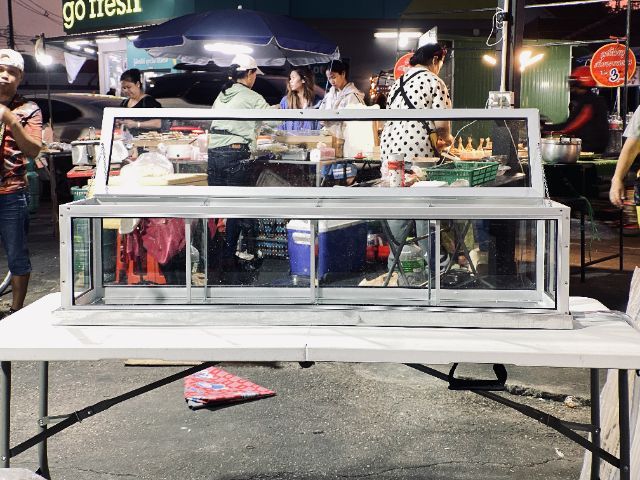 ตู้ลูกชิ้น ตู้ผลไม้ 120 เซนติเมตร (กว้าง120xลึก30xสูง30ซม.)
พร้อมถาดรองระบายน้ำ
 รูปที่ 5