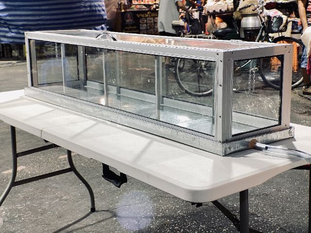 ตู้ลูกชิ้น ตู้ผลไม้ 120 เซนติเมตร (กว้าง120xลึก30xสูง30ซม.)
พร้อมถาดรองระบายน้ำ
 รูปที่ 13