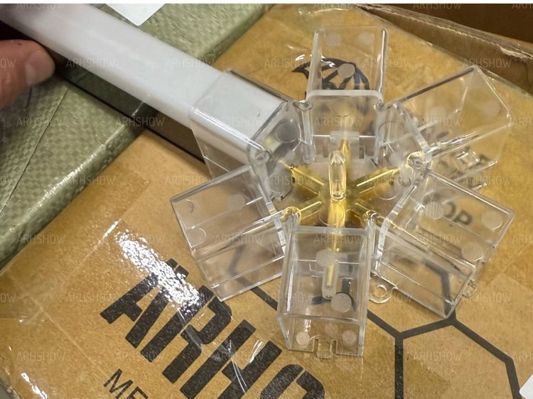 ไฟ LED รังผึ้ง แบบประกอบเองได้ ติดตั้งง่าย ปรับดีไซน์ได้ตามต้องการ เหมาะสำหรับร้าน คาร์แคร์ โรงรถ และทุกพื้นที่ รูปที่ 6