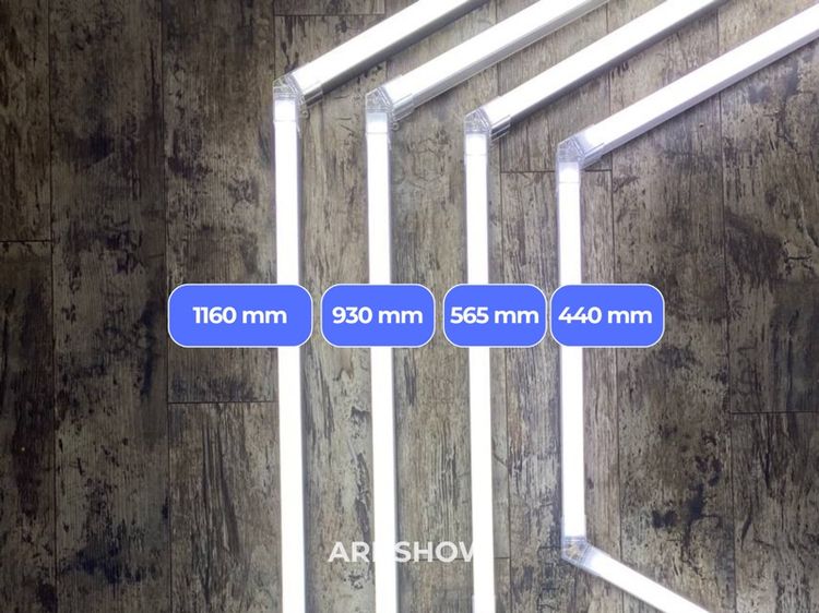 ไฟ LED รังผึ้ง แบบประกอบเองได้ ติดตั้งง่าย ปรับดีไซน์ได้ตามต้องการ เหมาะสำหรับร้าน คาร์แคร์ โรงรถ และทุกพื้นที่ รูปที่ 3