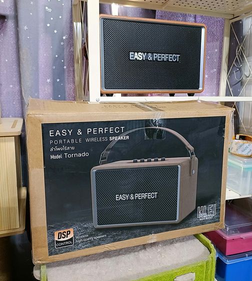 💟 ลำโพงบลูทูธ Easy Perfect รุ่น Tornado ตัวใหญ่ เสียงดี-เบสหนัก รูปที่ 6