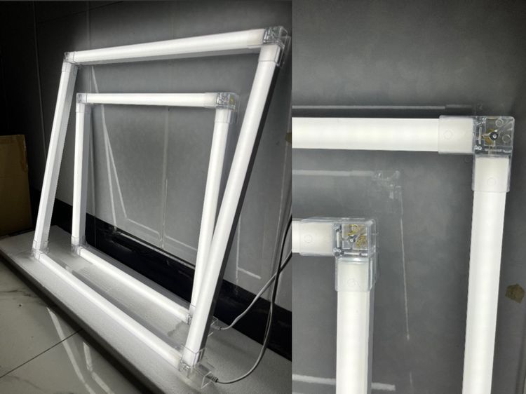 ไฟ LED โมดูลทรงสี่เหลี่ยม 36W–72W สำหรับร้านตัดผม ร้านเสริมสวย อู่รถ ปรับดีไซน์ได้ แสงสว่างสูง ประหยัดไฟ รูปที่ 9