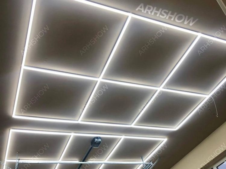 ไฟ LED โมดูลทรงสี่เหลี่ยม 36W–72W สำหรับร้านตัดผม ร้านเสริมสวย อู่รถ ปรับดีไซน์ได้ แสงสว่างสูง ประหยัดไฟ รูปที่ 7