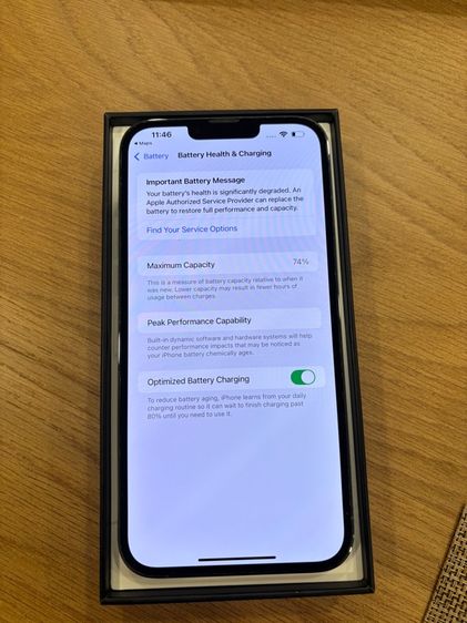 ไอโฟน 13 Pro Max 128 GB สีฟ้า รูปที่ 5