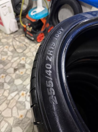 ยางKUMHO 255 40 R19ดอกเต็มเหมือนใหม่ รูปที่ 10