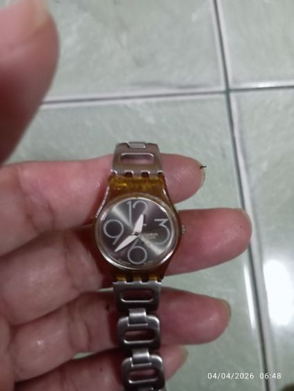 เงิน นาฬิกาSwatch Lady Natural Signs