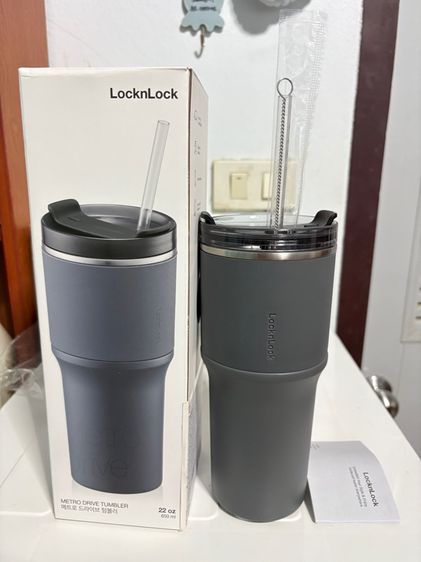 LocknLock กระบอกน้ำเก็บอุณหภูมิ Metro Drive Tumbler ความจุ 650 ml. 