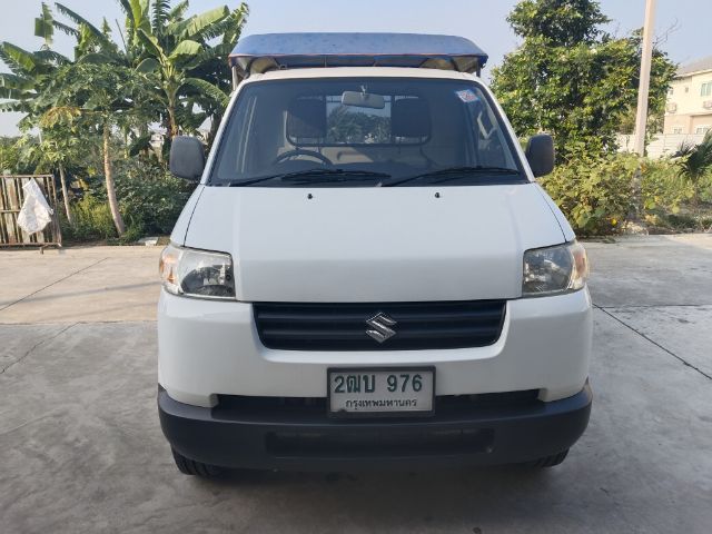 Suzuki Carry 2019 1.6 Pickup เบนซิน ไม่ติดแก๊ส เกียร์ธรรมดา ขาว รูปที่ 3