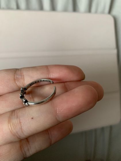 แหวนเงิน chrome hearts  รูปที่ 2