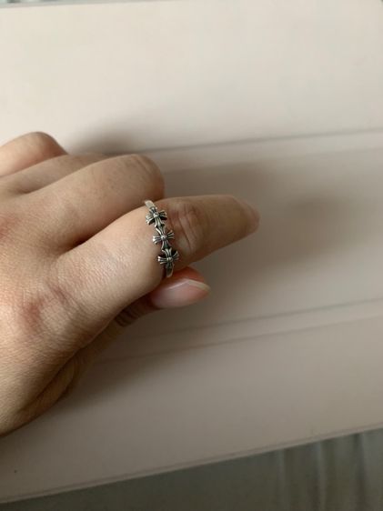 แหวนเงิน chrome hearts  รูปที่ 3