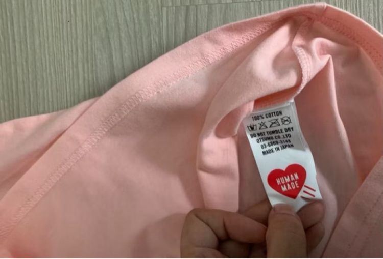 เสื้อครอบ human made สีชมพู รูปที่ 4