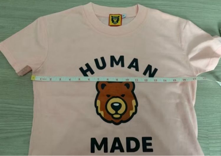เสื้อครอบ human made สีชมพู รูปที่ 5