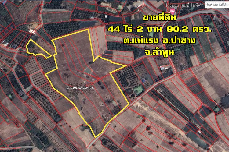 ขายที่ดินลำพูน ขายที่ดินป่าซาง ที่ดินผืนใหญ่ ดอนตอง รูปที่ 2