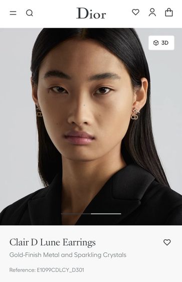 ต่างหู Dior  รูปที่ 9