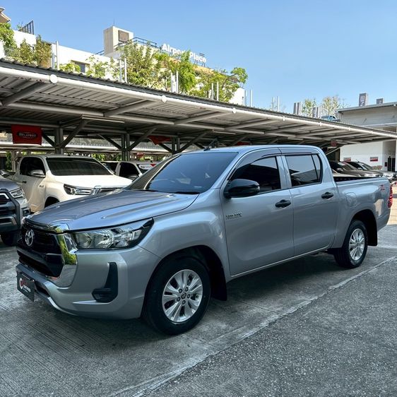 Toyota Hilux Revo 2021 Double Cab 2.4 Entry Std Z Edition Pickup ดีเซล ไม่ติดแก๊ส เกียร์อัตโนมัติ บรอนซ์เงิน รูปที่ 3