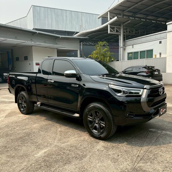 Toyota Hilux Revo 2021 Smart Cab 2.4 Mid Prerunner Pickup ดีเซล ไม่ติดแก๊ส เกียร์ธรรมดา ดำ