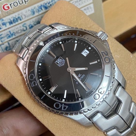 Tag Heuer Link หน้าดำ King Size. สภาพสวยๆ