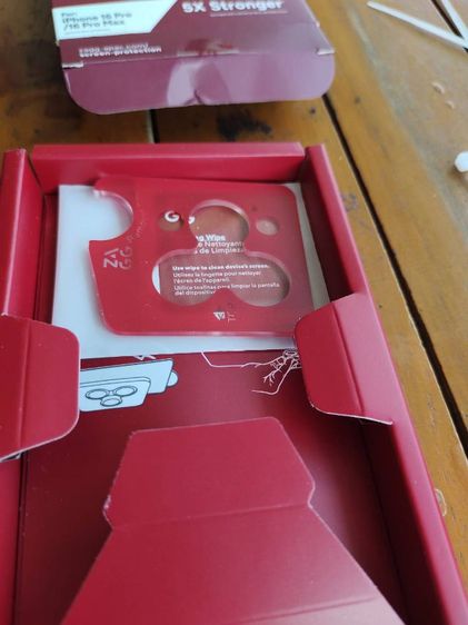 ฟิล์มกระจกกันรอยเลนส์กล้องหลัง iPhone 16 pro และ 17 pro รูปที่ 9