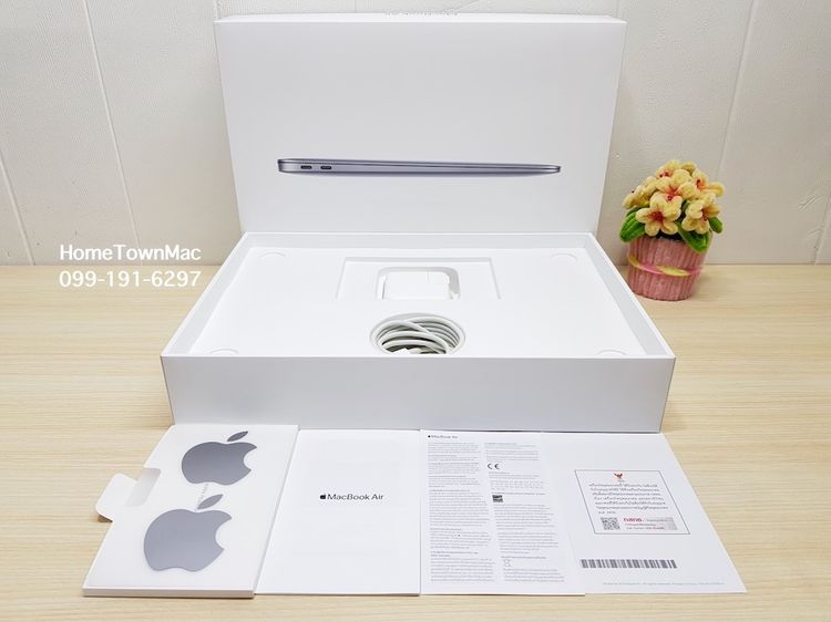 MacbookAir (Retina 13-inch, 2020) i3 1.1Ghz SSD 256Gb Ram 8Gb สี Space Gray น่าใช้งาน รูปที่ 2