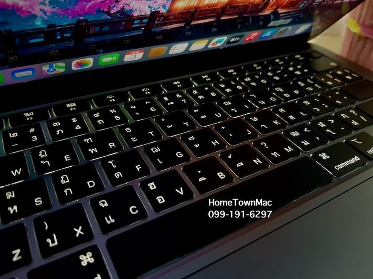 MacbookAir (Retina 13-inch, 2020) i3 1.1Ghz SSD 256Gb Ram 8Gb สี Space Gray น่าใช้งาน รูปที่ 8
