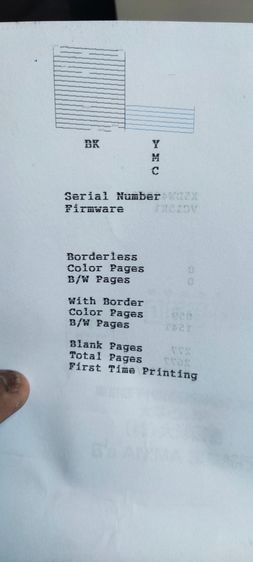 เครื่องปริ้น Epson L3110 ออกเฉพาะสีฟ้าและสีดำ รูปที่ 4