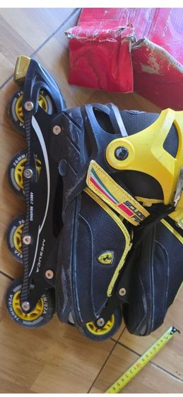 สเก็ต ferrari แท้เด็กใส่ได้ไม่เกิน 10 ขวบ รูปที่ 4