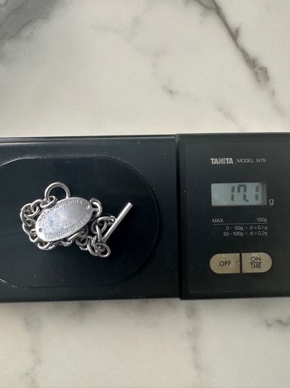 สร้อยมือเงินแท้ เพชรแท้ แบรนด์แท้ รูปที่ 5