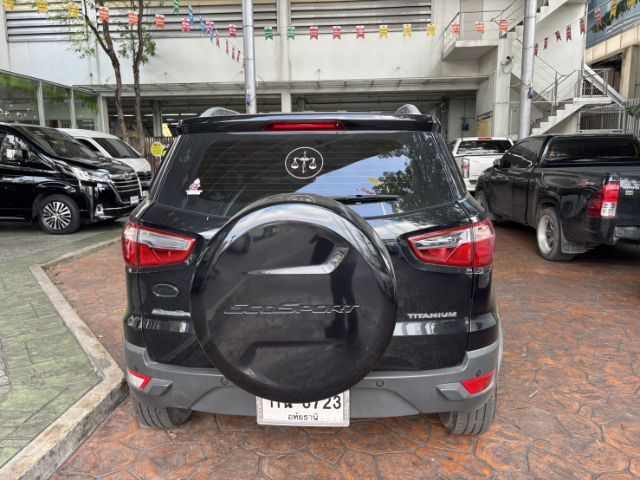 Ford Ecosport 2014 1.5 Titanium Utility-car เบนซิน ไม่ติดแก๊ส เกียร์อัตโนมัติ ดำ รูปที่ 4