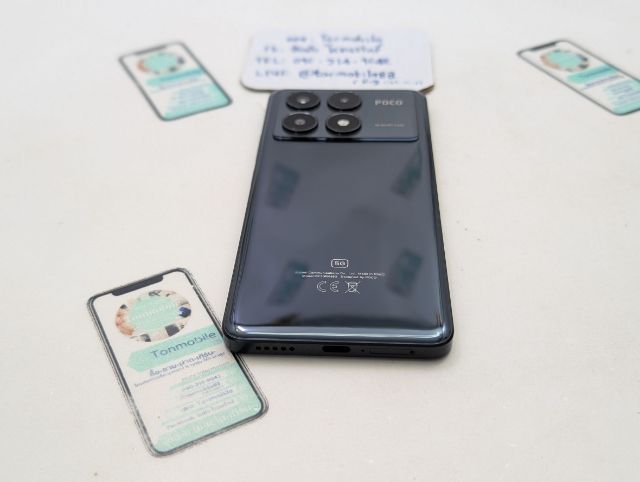 ขาย เทิร์น Poco X6 Pro 5G Ram 12 Rom 512 ศูนย์ไทย สภาพสวย อุปกรณ์ครบยกกล่อง เพียง 5,990 บาท ครับ  รูปที่ 7