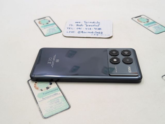 ขาย เทิร์น Poco X6 Pro 5G Ram 12 Rom 512 ศูนย์ไทย สภาพสวย อุปกรณ์ครบยกกล่อง เพียง 5,990 บาท ครับ  รูปที่ 6