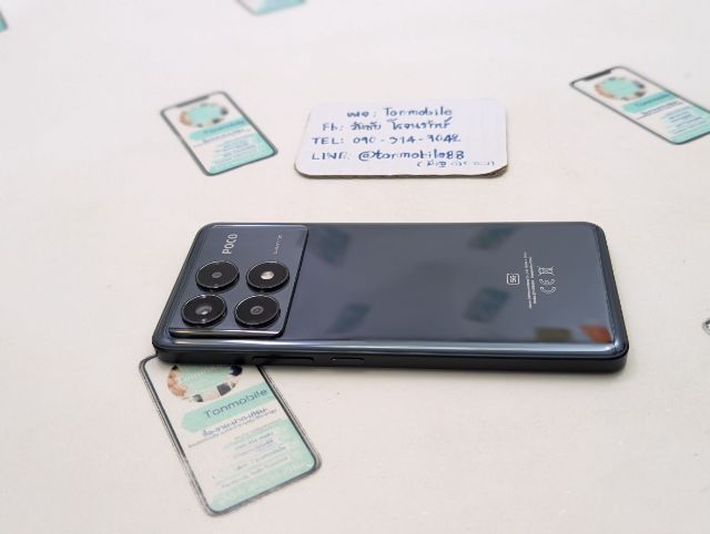 ขาย เทิร์น Poco X6 Pro 5G Ram 12 Rom 512 ศูนย์ไทย สภาพสวย อุปกรณ์ครบยกกล่อง เพียง 5,990 บาท ครับ  รูปที่ 4