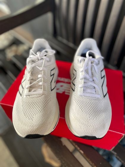 New Balance 860V14 หน้ากว้าง 4E สีขาว จาก USA ในไทยไม่มี size นี้ สภาพดี กล่องครบ ไซส์ 27cm  รูปที่ 9