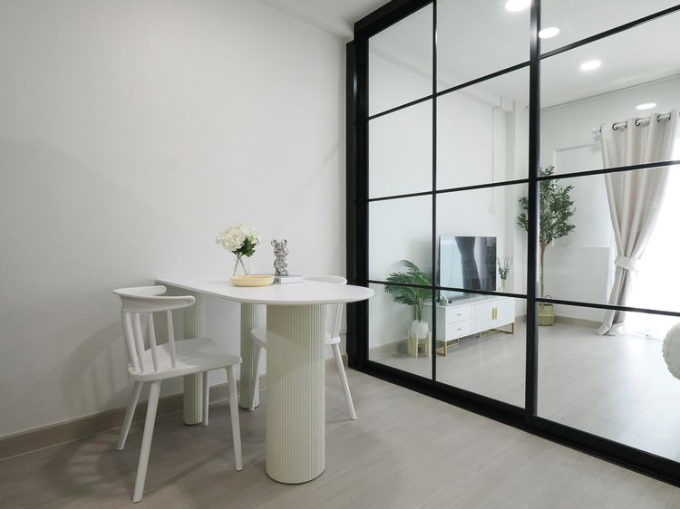 ตกแต่งครบ ขายราคาพิเศษ คอนโด รัชดาเทอเรส ชั้น10 ขนาด 36.16 ตร.ม. ทำเลดีมากอยู่ใจกลางเมือง  รูปที่ 4