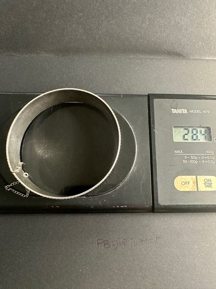 กำไลเงิน งานวินเทจอังกฤษ รูปที่ 8